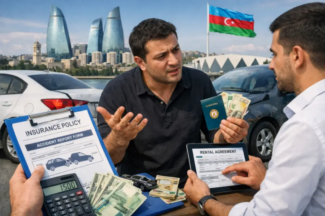 Франшиза в аренде авто в Азербайджане: как не переплатить при ДТП